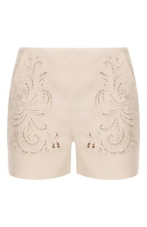 Шорты изо льна и вискозы Twinset