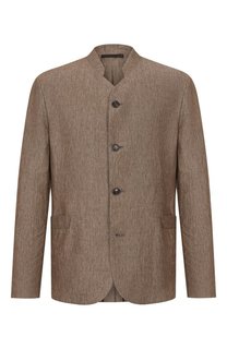 Льняной пиджак Giorgio Armani