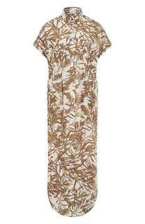 Хлопковое платье Brunello Cucinelli