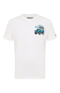 Хлопковая футболка MC2 Saint Barth