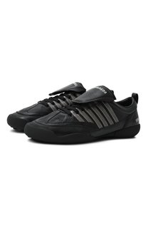 Кожаные кроссовки Soccer Dsquared2