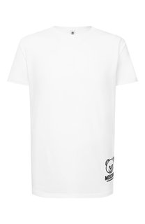 Хлопковая футболка Moschino