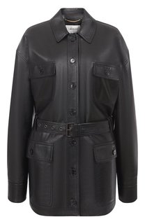Кожаная куртка Saint Laurent