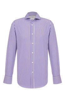 Хлопковая рубашка Brunello Cucinelli