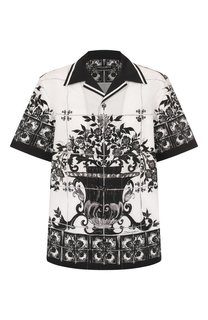 Хлопковая рубашка Dolce & Gabbana