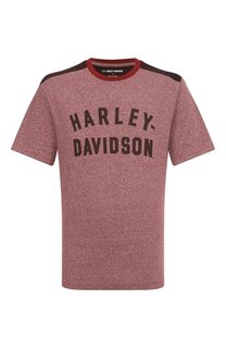 Хлопковая футболка Harley-Davidson