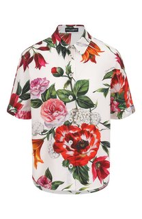 Хлопковая рубашка Dolce & Gabbana