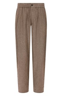 Льняные брюки Giorgio Armani