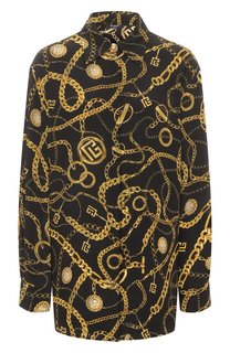 Шелковая рубашка Balmain