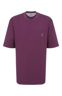 Хлопковая футболка Brunello Cucinelli