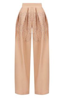 Брюки из хлопка и льна Ermanno Scervino