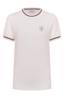 Хлопковая футболка Brunello Cucinelli
