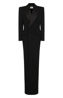 Шерстяное платье Saint Laurent