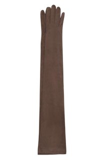 Замшевые перчатки Brunello Cucinelli