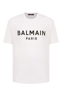 Хлопковая футболка Balmain