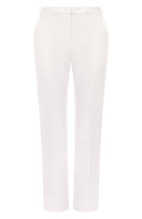 Брюки из хлопка и вискозы Emporio Armani