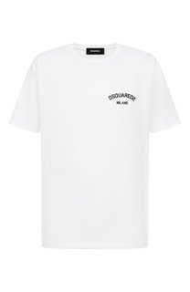 Хлопковая футболка Dsquared2