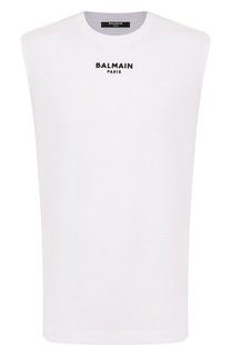 Хлопковая майка Balmain