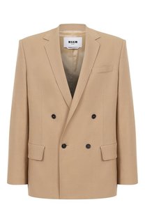 Пиджак из вискозы MSGM