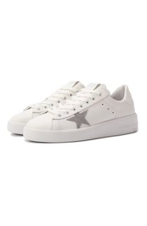 Кожаные кеды Pure-Star Golden Goose Deluxe Brand
