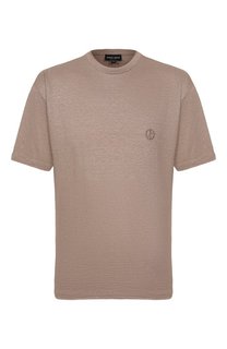 Льняная футболка Giorgio Armani