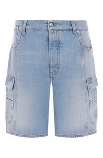 Джинсовые шорты-карго Off-White