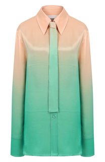 Блузка из вискозы Jil Sander