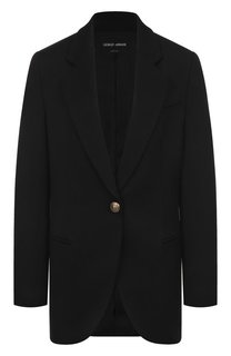 Шерстяной жакет Giorgio Armani