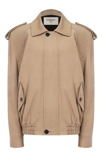Кожаная куртка Saint Laurent