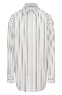Хлопковая рубашка Saint Laurent