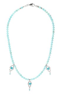 Колье Ocean cross Bluejay