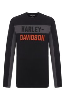 Хлопковый лонгслив Harley-Davidson