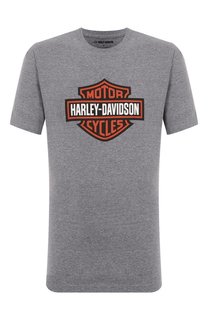 Хлопковая футболка Harley-Davidson