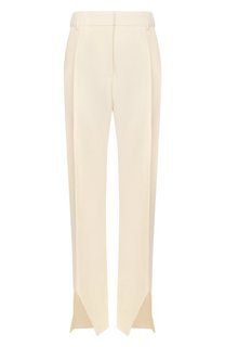 Брюки из вискозы и шелка Jil Sander