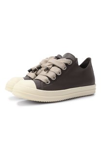 Кожаные кеды Jumbolace Rick Owens