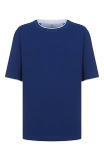 Хлопковая футболка Brunello Cucinelli