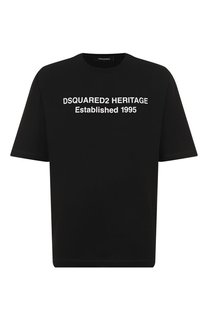 Хлопковая футболка Dsquared2