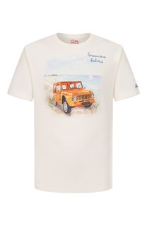 Хлопковая футболка MC2 Saint Barth
