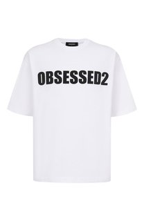 Хлопковая футболка Dsquared2