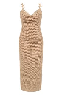Хлопковое платье Elie Saab