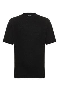 Льняная футболка Giorgio Armani