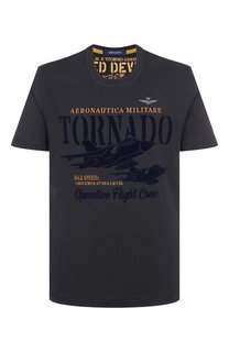 Хлопковая футболка Aeronautica Militare