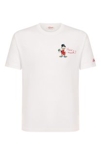 Хлопковая футболка MC2 Saint Barth