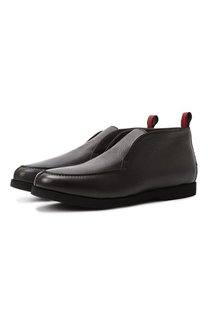 Кожаные ботинки Kiton