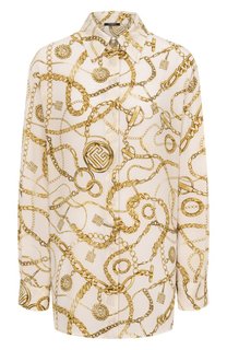 Шелковая рубашка Balmain