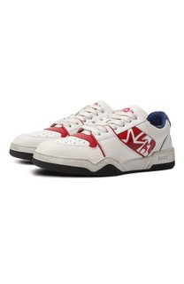 Кожаные кеды Spiker Dsquared2