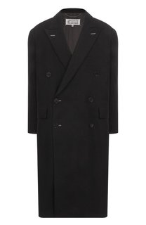 Пальто изо льна и шерсти Maison Margiela