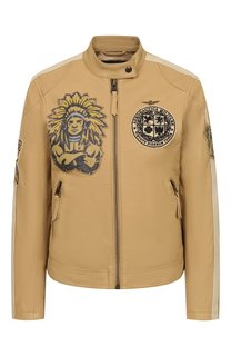 Кожаная куртка Aeronautica Militare