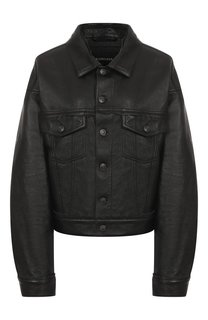 Кожаная куртка Balenciaga