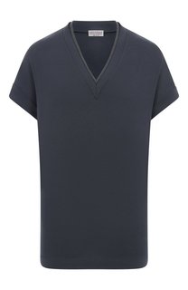 Хлопковая футболка Brunello Cucinelli